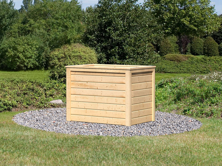 Karibu Karibu Hochbeet »Lyss«, aus Holz, mit Folie