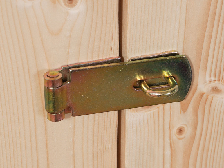 Karibu Karibu Gartenhaus »Trundholm 2«, Flachdach, inklusive Schleppdach und Doppelflügeltür