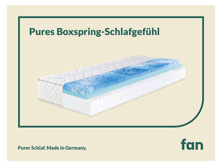 f.a.n. 7-Zonen-Kaltschaummatratze »Sweet Dream XXL«, mit Gelschaum-Topper, 26 cm Höhe
