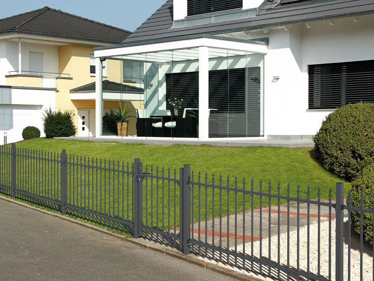 ALBERTS Zaun-Grundset Chaussee, zum Aufschrauben