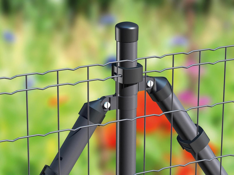 ALBERTS Zaun-Set Fix-Clip Pro®, mit Bodenhülse