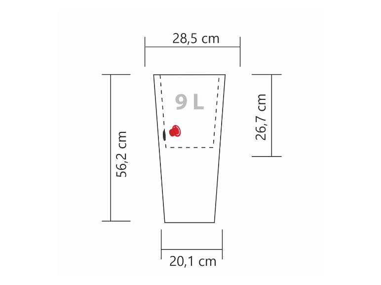 Scheurich Scheurich Pflanzgefäß »Coneo High«