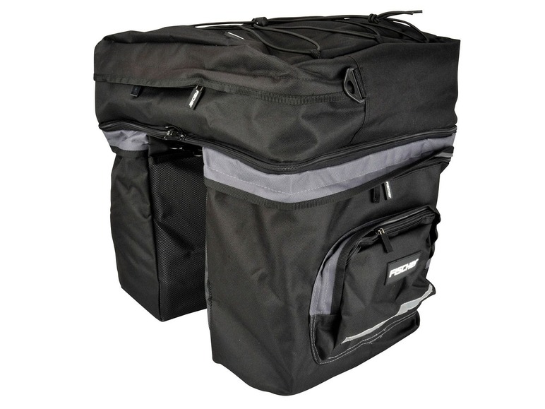 FISCHER FISCHER Gepäckträgertasche 3fach