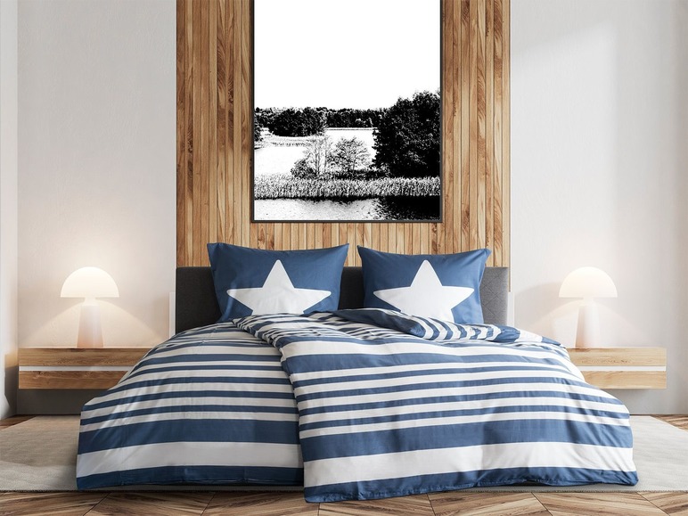 Primera Primera Satin Bettwäsche »Sea Breeze« Star
