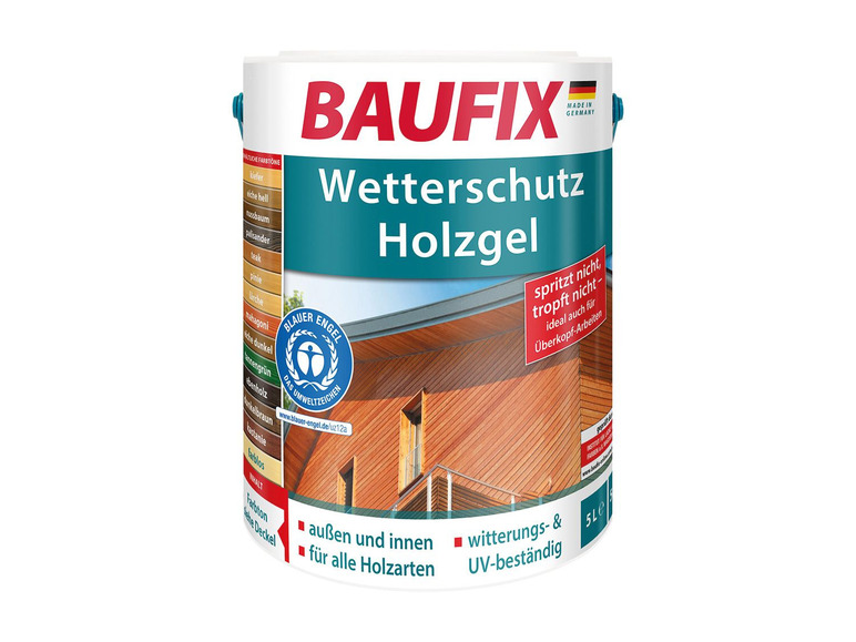 BAUFIX BAUFIX Wetterschutz-Holzgel, seidenglänzend