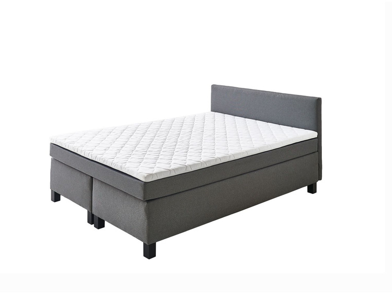 SUN GARDEN SUN GARDEN Boxspringbett »Bendigo«, mit 1 Bonell-Federkernmatratze, integrierter Topper