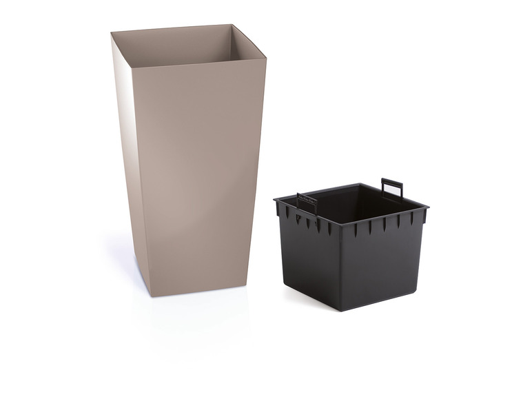 Prosperplast Prosperplast Blumentopf »Urbi Square«, mit herausnehmbarem Einsatz, aus Kunststoff