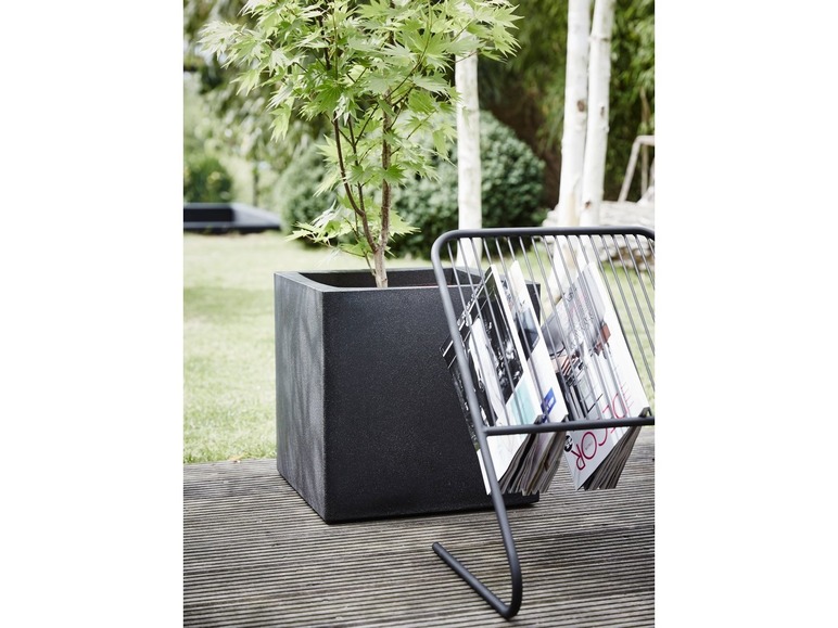 Capi Europe Capi Europe Blumentopf »Smooth«, quadratisch, schwarz, 30x30 cm oder 40x40 cm