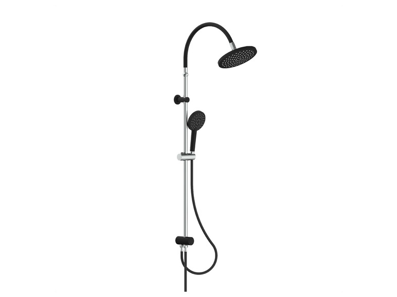 Schütte Schütte Duschsystem »MATAO RAIN«, bewegliche Regendusche und Handbrause, chrom/schwarz  Schütte Schütte Duschsystem »MATAO RAIN«, bewegliche Regendusche und Handbrause, chrom/schwarz