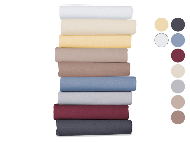 Primera Primera Elastan-Jersey-Spannbetttuch mit Rundumgummi