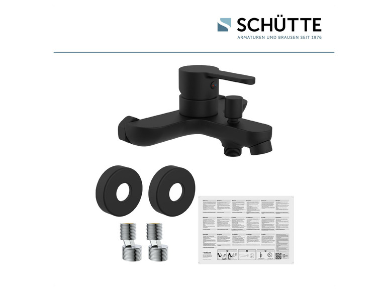 Schütte Badarmaturen Serie »Denver«, schwarz