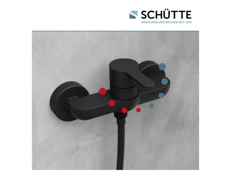 Schütte Badarmaturen Serie »Denver«, schwarz