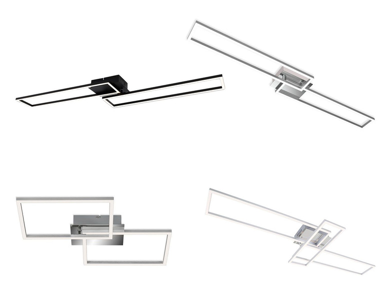 Briloner CCT LED Design Deckenleuchte, Lichttemperatur + Helligkeit regulierbar
