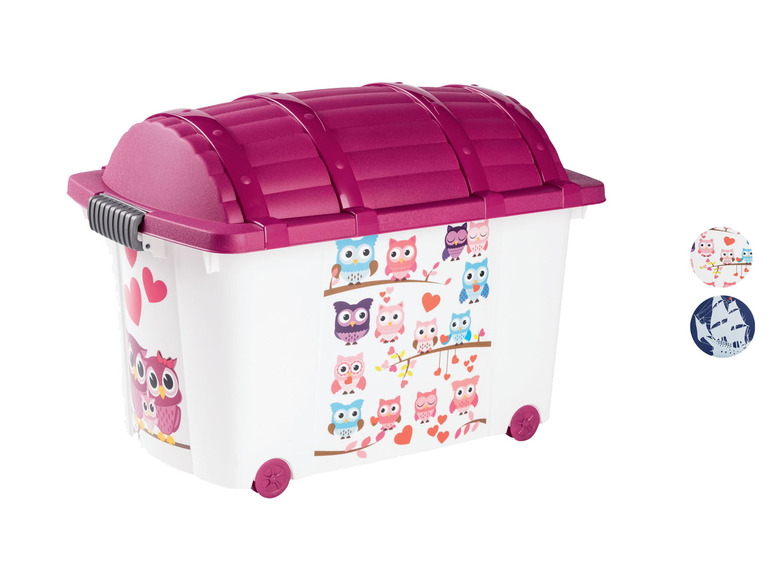 LIVARNO home Rollenbox »Dekor«, 45L, mit Rollen