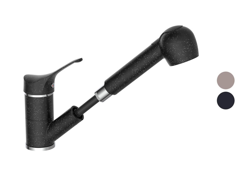 Eisl Spültischarmatur »GRANIT«, Niederdruck, mit ausziehbarer Geschirrbrause Eisl Spültischarmatur »GRANIT«, Niederdruck, mit ausziehbarer Geschirrbrause