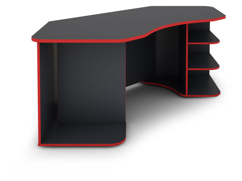 byLIVING Gaming Schreibtisch »Thanatos«, mit farblich abgesetzte Kanten
