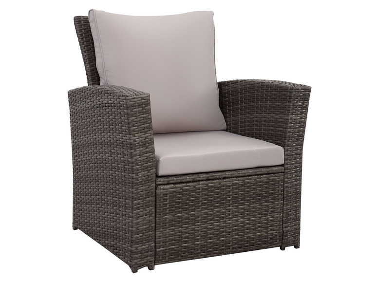 MeXo Gartenmöbel 4-Sitzer Lounge Set inkl. Polster