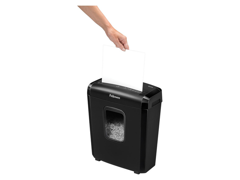 Fellowes Aktenvernichter »Powershred® 6M Mini-Cut«