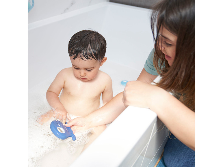 Badabulle Digitales Badethermometer »Krake«, misst Luft- und Wassertemperatur