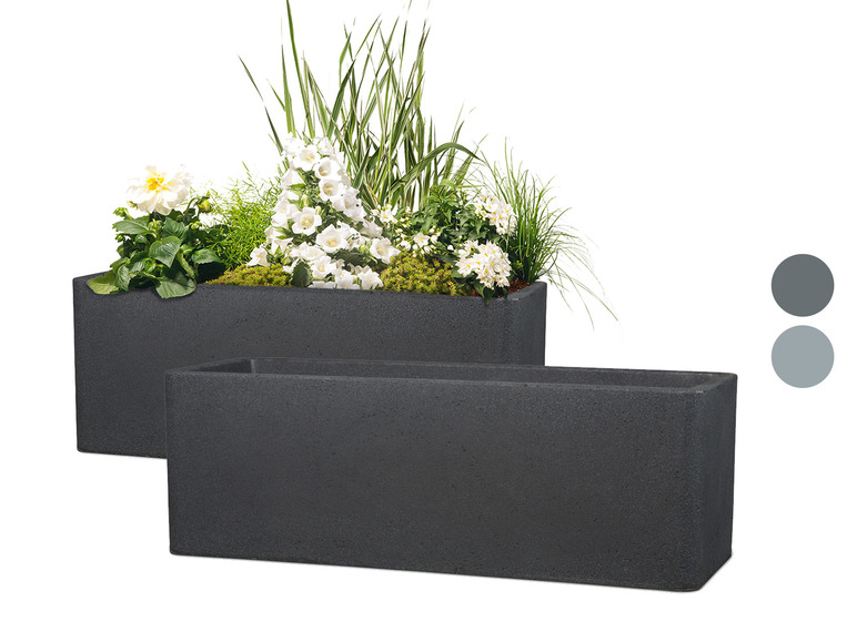 Scheurich Longgefäß »Cube Box«, Kunststoff, quadratisch