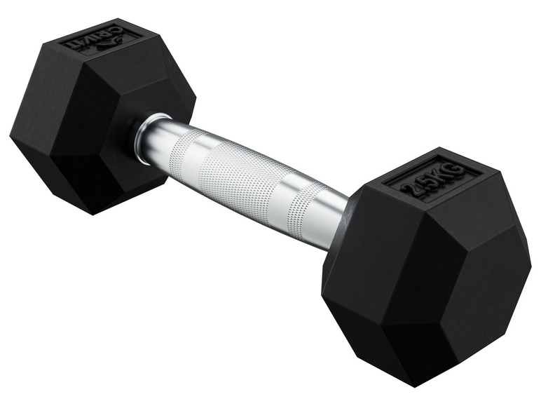 CRIVIT Hexagonhantel, 2,5 kg