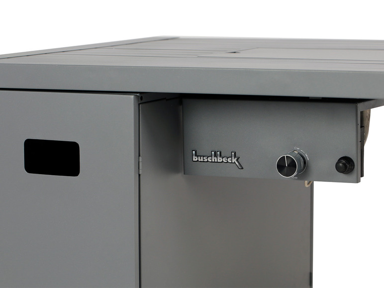 buschbeck Loungetisch und Feuerstelle »Lagos«, B 115 x T 75 x H 58,5 cm, grau