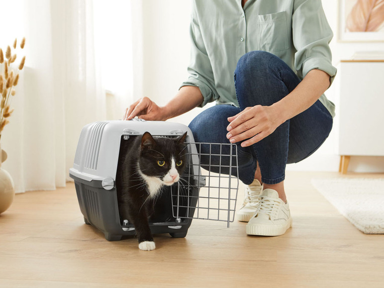 zoofari® Katzentoilette/-transportbox, aus recyceltem Kunststoff