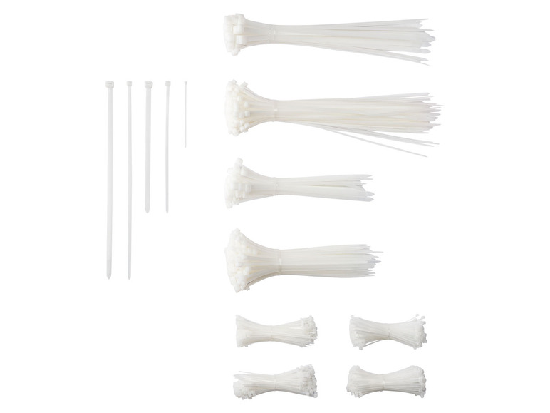 PARKSIDE® Kabelbinderset XXL, 1000-teilig