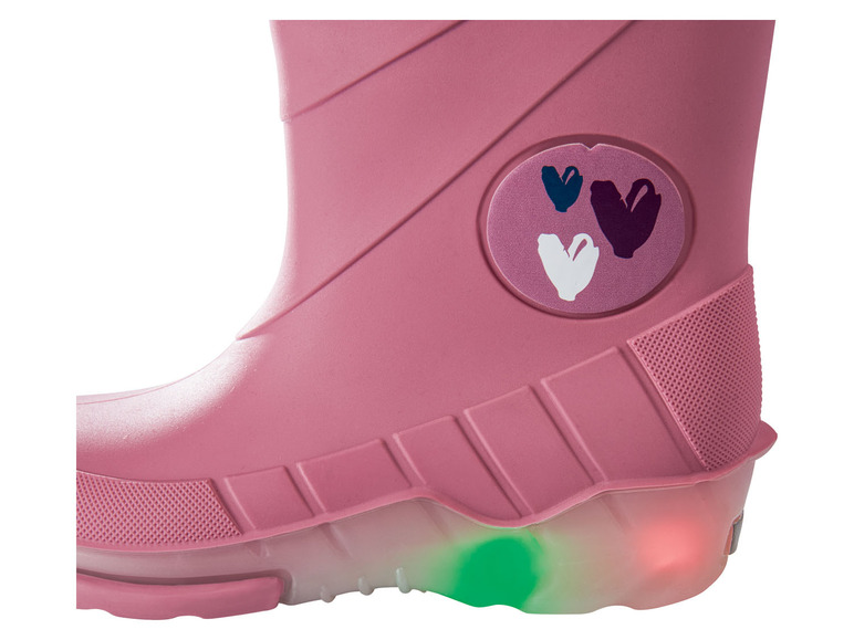 lupilu® Kleinkinder Regenstiefel mit coolem Blink-Effekt