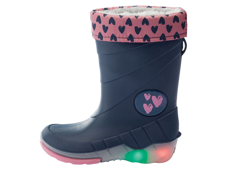 lupilu® Kleinkinder Regenstiefel mit coolem Blink-Effekt