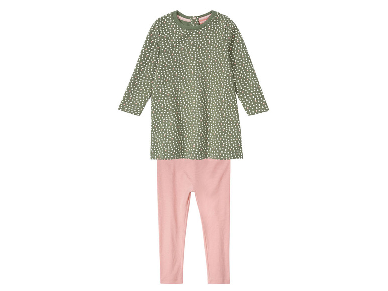 lupilu® Kleinkinder Set, 2-tlg. - Kleid und Leggings