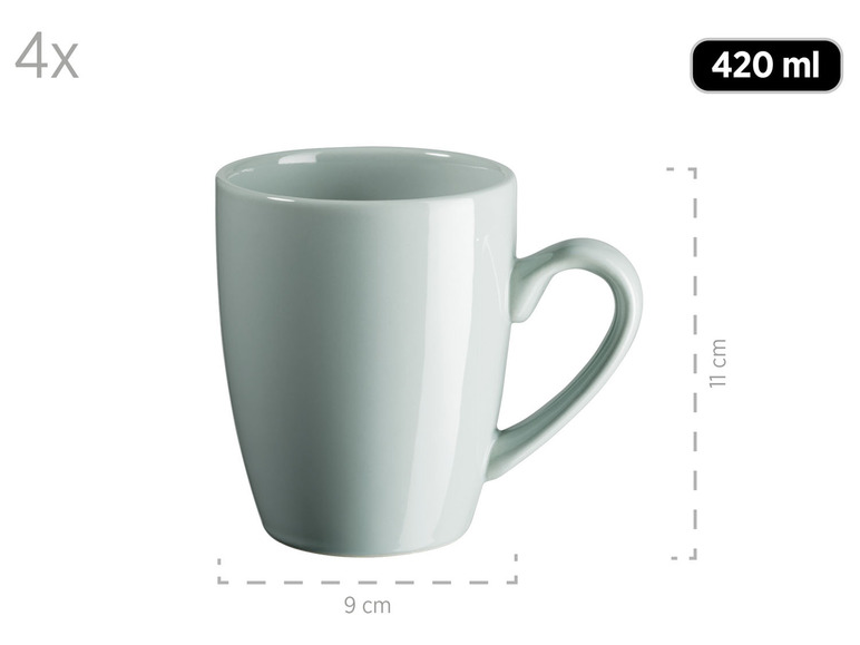 MÄSER Geschirrset »Pastell Selection«, 16-teilig