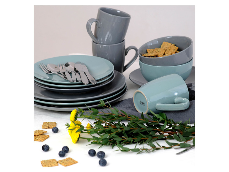 MÄSER Geschirrset »Pastell Selection«, 16-teilig