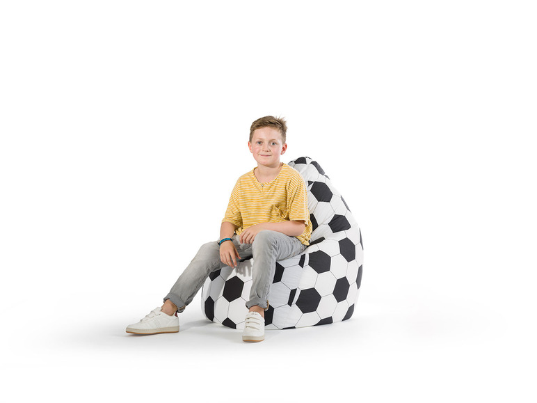 SITTING POINT Bean Bag Fußball/Kicker in klassischer Tropfenform