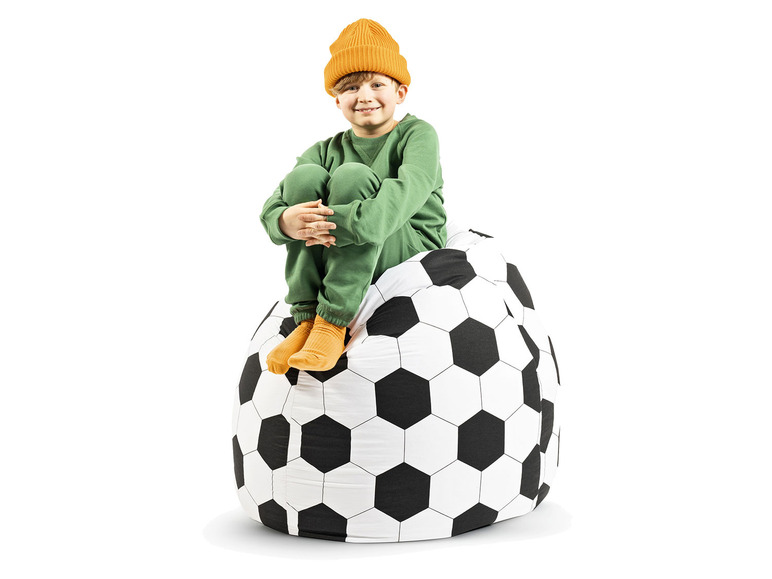 SITTING POINT Bean Bag Fußball/Kicker in klassischer Tropfenform