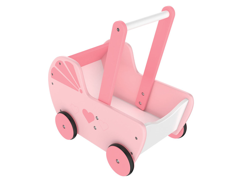 Playtive Puppenwiege / Puppenwagen, aus Echtholz