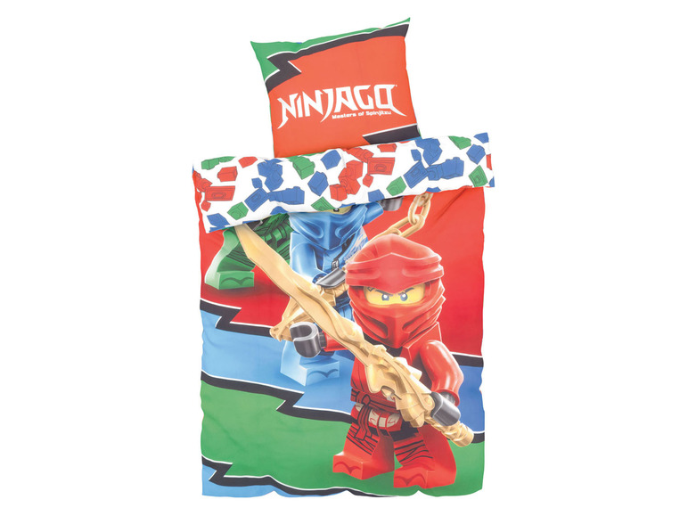 LEGO Ninjago / City Kinder Bettwäsche, 135 x 200 cm