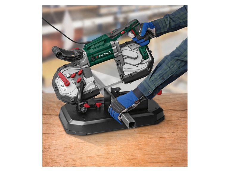 PARKSIDE® Metallbandsäge »PMB 1100 B2«, mit Untergestell, 0–290 min-¹