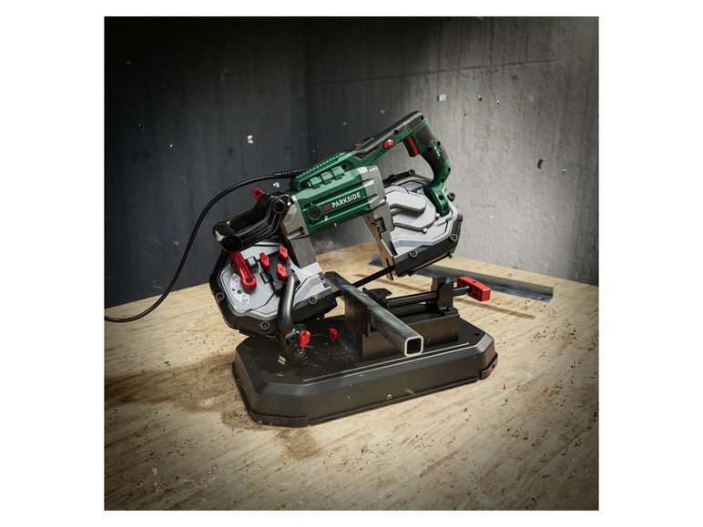 PARKSIDE® Metallbandsäge »PMB 1100 B2«, mit Untergestell, 0–290 min-¹
