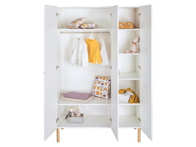 Schardt Kinder-Kleiderschrank »Melody«, mit Griffen in Lederoptik