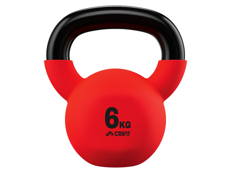 CRIVIT Kettlebell Gusseisen 6 kg