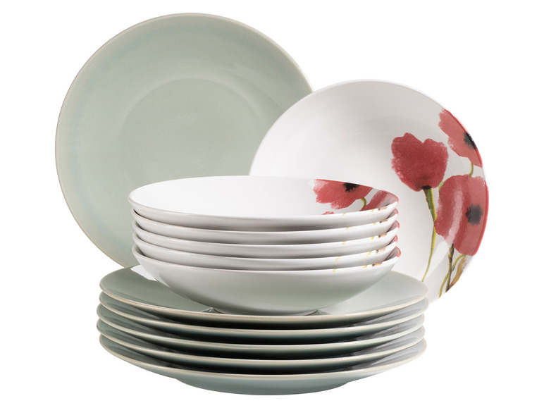 MÄSER Teller-Set »Ossia«, 12-teilig