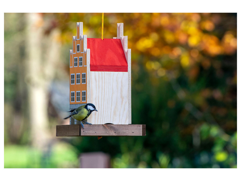 dobar Deko-Vogelhaus »Münster«, 19 x 19 x 30 cm, aus Holz