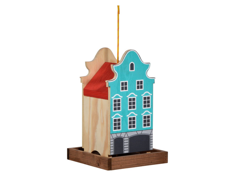 dobar Deko-Vogelhaus »Münster«, 19 x 19 x 30 cm, aus Holz