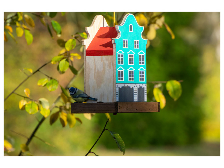 dobar Deko-Vogelhaus »Münster«, 19 x 19 x 30 cm, aus Holz