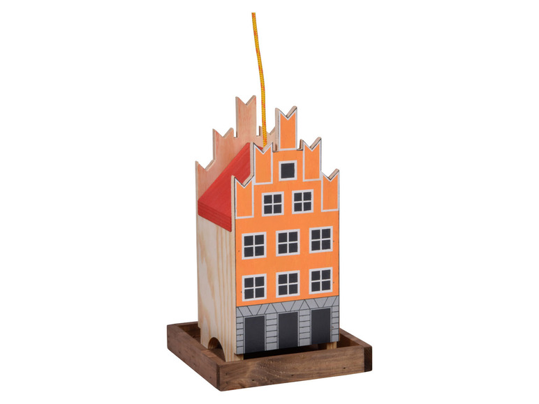dobar Deko-Vogelhaus »Münster«, 19 x 19 x 30 cm, aus Holz