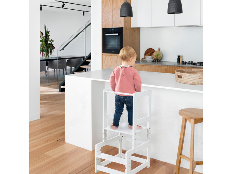 roba Lernturm, Montessori-Prinzip, aus Holz