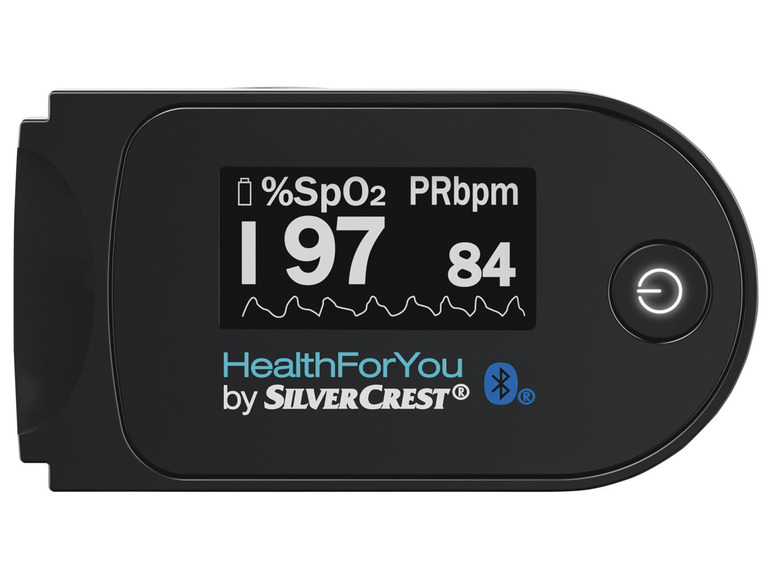 SILVERCREST® PERSONAL CARE Pulsoximeter »SPO 55«, mit HealthForYou- App  SILVERCREST® PERSONAL CARE Pulsoximeter »SPO 55«, mit HealthForYou- App