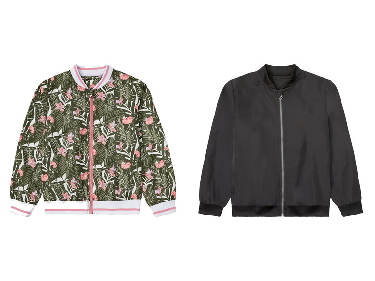 pepperts!® Kinder Mädchen Pilotenjacke mit seitlichen Eingrifftaschen