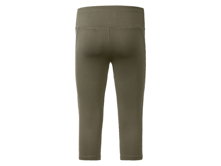 CRIVIT Damen Funktionscapri mit Schlüsseltasche